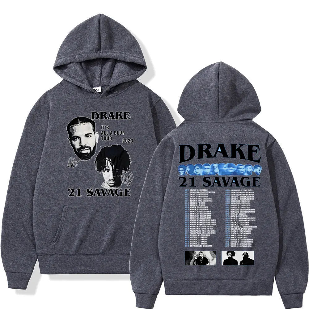 SF Drake & 21 Savage Album Hoodie